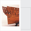 'Intrepid', starboard stern quarter detail by Joseph Williams