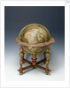 Terrestrial table globe by Guillaume de L'Isle
