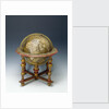Terrestrial table globe by Guillaume de L'Isle