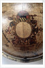 Inscription below empty cartouche at a southern continent by Jodocus Hondius