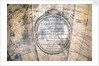 Cartouche in South Pacific by Johann Georg Klinger