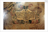 Cartouche below Eridanus by Robert Morden