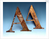 Tin letters by unknown