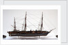 Full hull model of HMS 'Warrior' (1860) by unknown