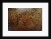 Imprint in Pacific Ocean by Gerard Mercator