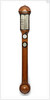 Cistern barometer, made from wood of the 'Temeraire' by W. & S. Jones