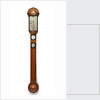 Cistern barometer, made from wood of the 'Temeraire' by W. & S. Jones