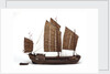 Chinese junk, starboard broadside by unknown