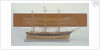 Half block and full hull model of the 'Titania' by unknown