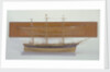 Half block and full hull model of the 'Titania' by unknown