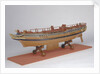 Accommodation model, yacht, starboard by Allen Hunt