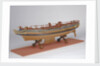 Accommodation model, yacht, starboard by Allen Hunt