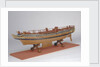 Accommodation model, yacht, starboard by Allen Hunt