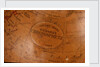 Cartouche on a label by S. Smith & Son