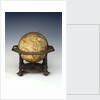 Celestial table globe by Matthaeus Seutter
