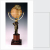 Sphere and stand by Jean Baptiste Cattin