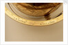 Inscription on meridian ring by Jean Baptiste Cattin