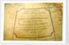 Cartouche in North Pacific Ocean by Malby & Co