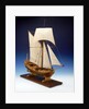 Skeleton model, royal yacht, starboard by unknown