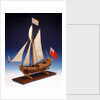Skeleton model, royal yacht, port by unknown