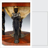 Egyptian caryatids by Hyacinthe Langlois