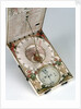 Diptych dial, leaves Ib and IIa by Michael Lesel