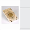 Diptych dial, leaf IIb by Michael Lesel