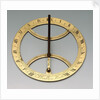 Horizontal dial by Jacob Abraham