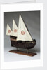 A full hull model of a Portugese caravel by Museu de Marinha