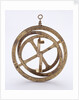 Three-ring universal equinoctial ring dial by Johann Martin Willebrand