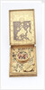 Astronomical compendium, inside of base and back of compass by Christoph Schissler