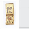 Astronomical compendium, inside of base and back of compass by Christoph Schissler