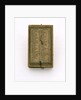 Diptych dial, leaf Ia by Ernst Christophe Stockert