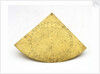 Reverse of Oughtred quadrant by unknown