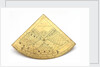 Obverse of Gunter quadrant by unknown