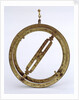 Universal equinoctial ring dial by Johann Matthias Willebrand