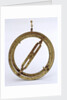 Universal equinoctial ring dial by Johann Matthias Willebrand