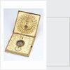 Diptych dial, leaves Ib and IIa by Christopher Schissler Junior