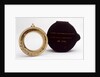 Universal equinoctial ring dial, with case by Lordelle