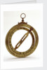 Universal equinoctial ring dial by William Elmes