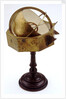 Armillary and polyhedral dial by unknown