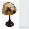 Armillary and polyhedral dial by unknown