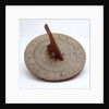 Horizontal pedestal dial by William Morris