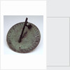 Horizontal pedestal dial by Richard Glynne