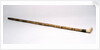 Walking stick made of shark vertebrae by unknown