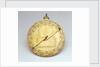 Astrolabe: obverse by unknown