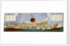 The New 'Caronia', Cunard White Star Line Poster by unknown