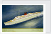 Cunard White Star Line Poster, the New Caronia by C.F. Hopkinson