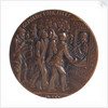 Medal commemorating the sinking of the SS 'Lusitania', 1915, obverse by Karl Goetz