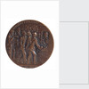 Medal commemorating the sinking of the SS 'Lusitania', 1915, obverse by Karl Goetz